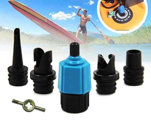 SUP Paddleboard Luftventil Adapter Surfboard Kajak Gummi Kajak Su