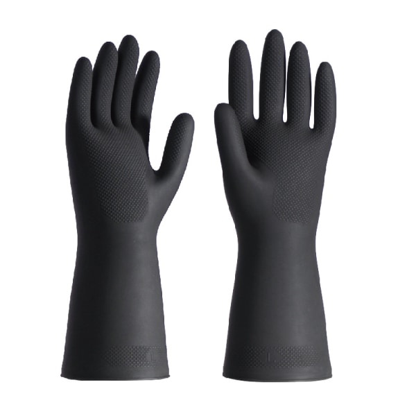 Rubber dishwashing gloves 1 pair of reusable latex gloves in XL s