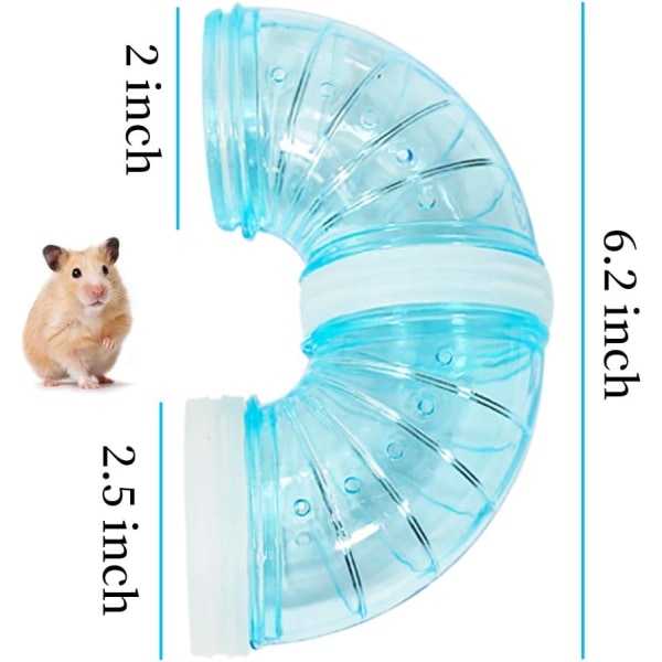 Hamsterin putket, ulkoilmaseikkailuputket, läpinäkyvät materiaalit, Ha