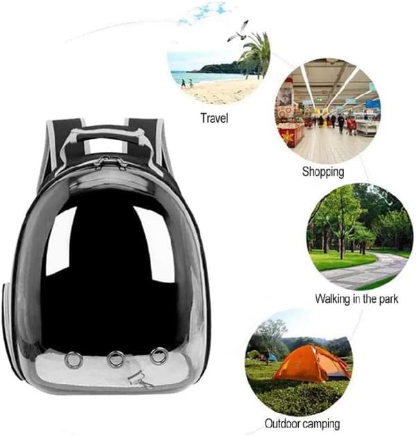 Cat Carrier Backpack, Pet Bubble Backpack, Andas, Airline Ap