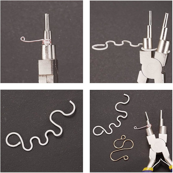 6 in 1 Bail Making Pliers 6 tuuman hiiliteräksinen langanmuodostus Bail J