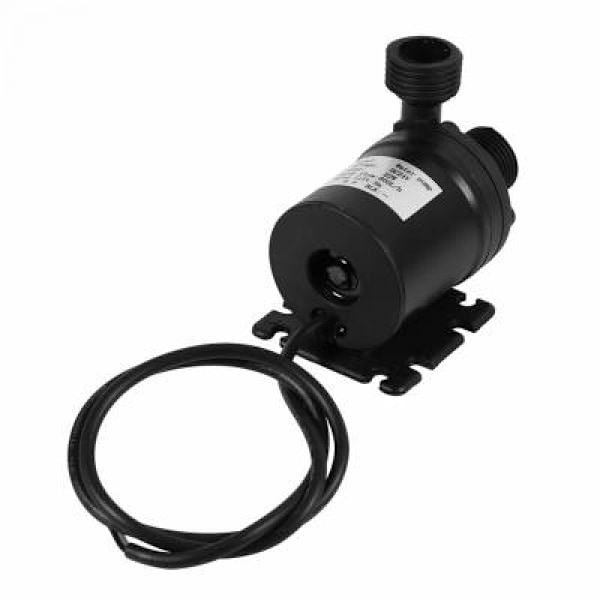 800L/H DC 24V sirkulasjonspumpe for varmt vann, solcelledrevet børsteløs motor,