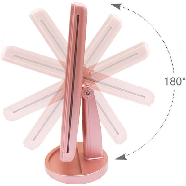 Lighted Vanity Mirror, 1x/2x/3x Magnification, with LED Touch Scr