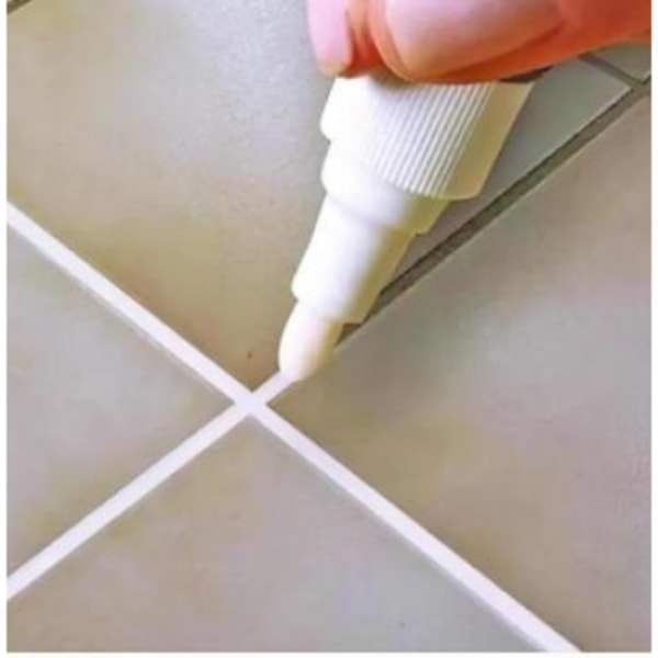 Hvid Reparation af farveskiftende fliser i køkkener og badeværelser en