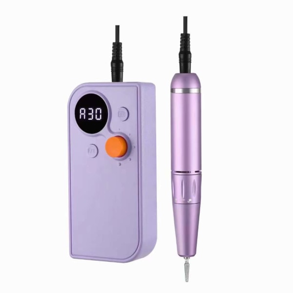 Purple, professional electric nail sander, electric nail file, po