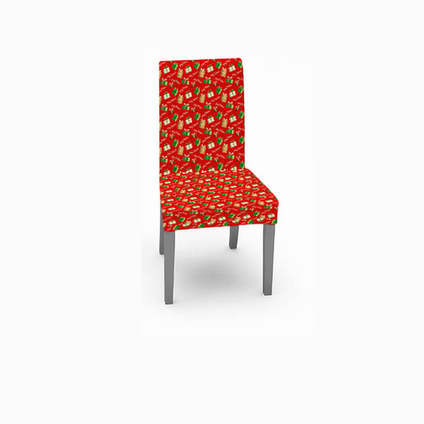 Presentförpackning Juldekoration Bord och stol med elastiskt tyg