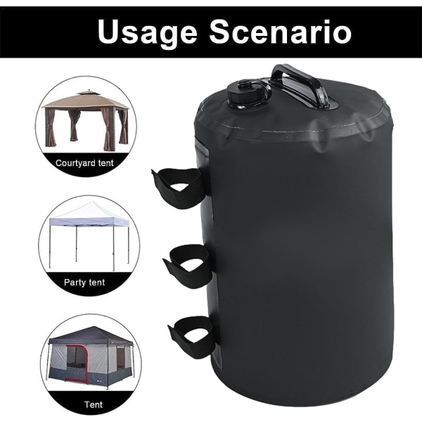 Vægtpose til telt (10 liter/20*30cm) - Fortykket sandvand