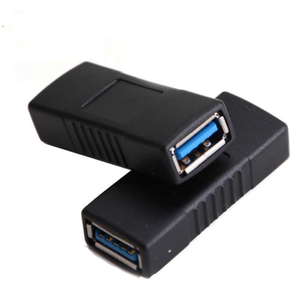 Oxsubor SuperSpeed ​​USB 3.0 Typ A Koppling Adapter Hona till Hona