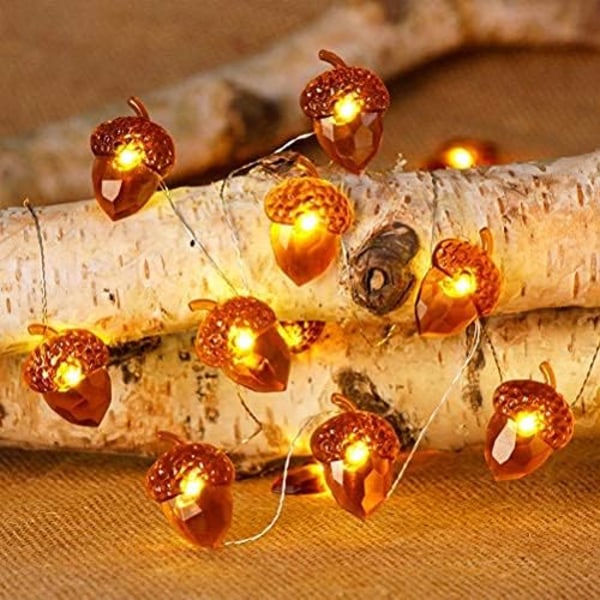 3 meter 30 LED ljusslinga med 8 flimmerlägen, dekorativ