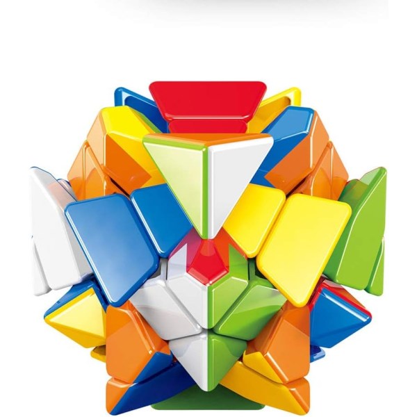 4x4 Axis Magic Cube 4x4 Klistremerkeløs Axis Speed ​​Cube 4x4x4 Fishe