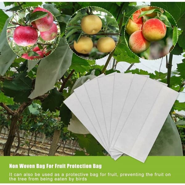 20x20cm 300-pack biologiskt nedbrytbara odlade väskor - Odla väskor