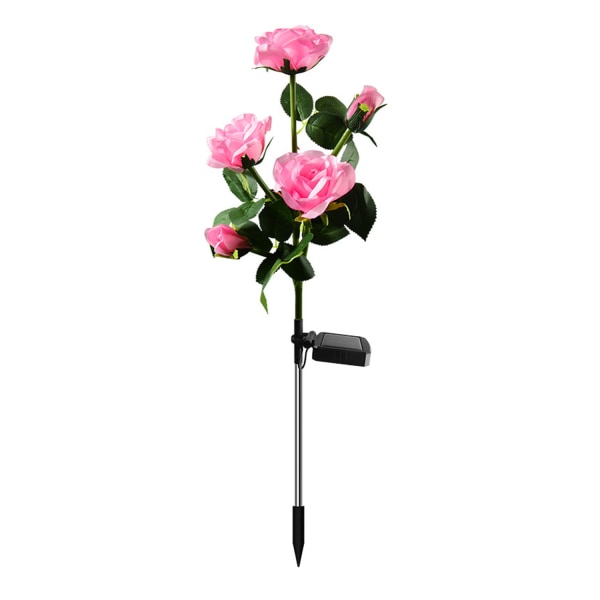 Hagelys Rose Flower Shape Levende Energisparende Swing Vivid