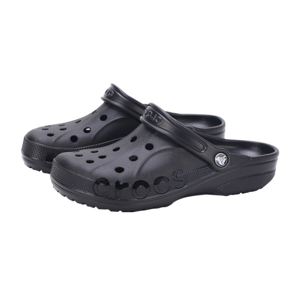 Unisex Crocs Beach Shoes Sandaler (sort størrelse 39-40)