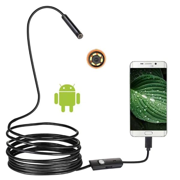 Borescope USB Mobiltelefon Android med induksjonskamera Borescope
