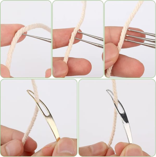 5 stk Dreadlocks Heklenål Hårverktøy Nåler Inkluderer 3 stk D
