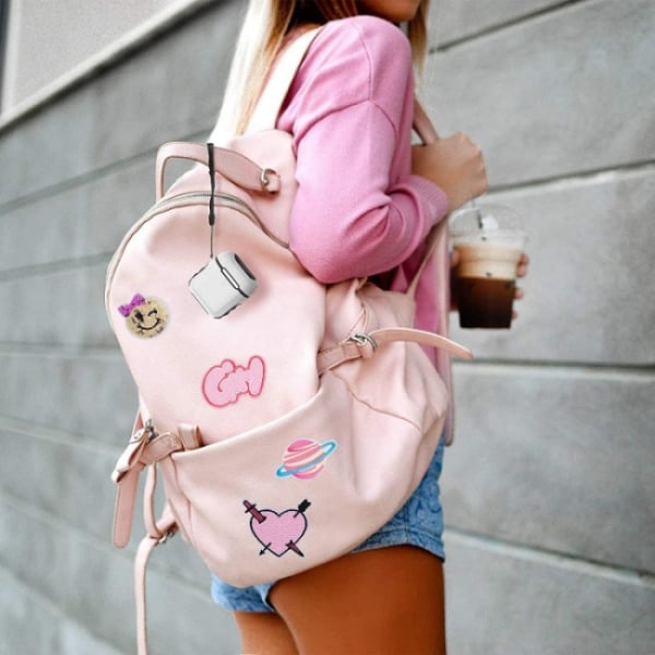 16 stk. Rose tema broderi patch bag klistermærke, broderi pind