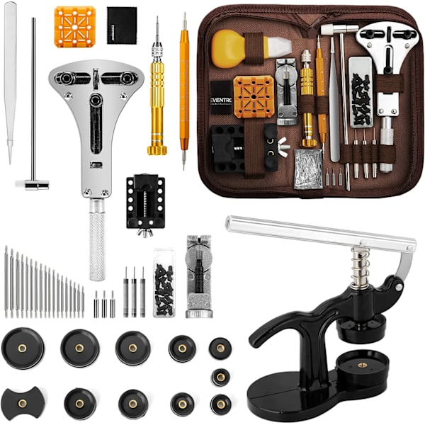 149 Watch Repair Kit + Case Press, Professional Spring Bar Tool K