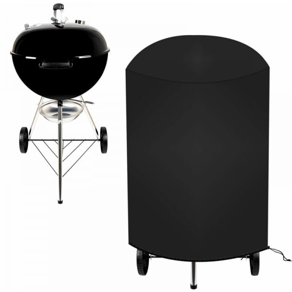 1 x Vanntett og UV-beskyttet grilltrekk - 62 x 105 cm - Bl