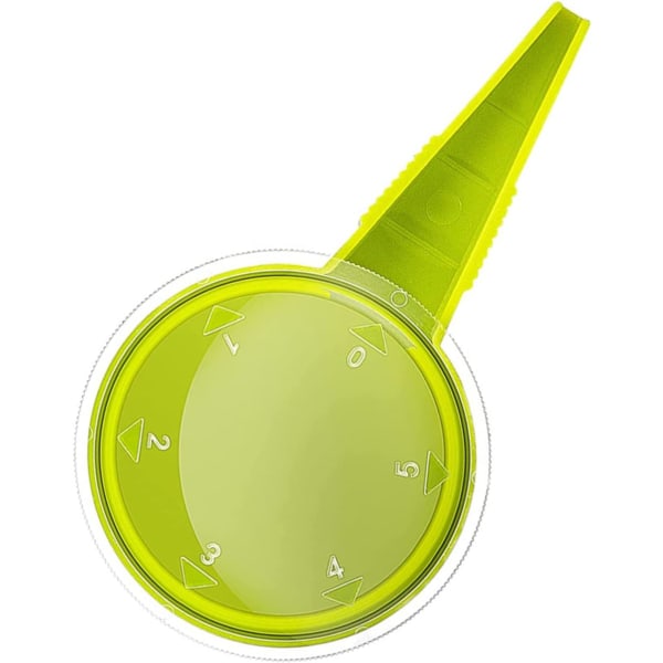 Neon Green SE justerbar frösåmaskin Handhållen trädgårdsutrustning