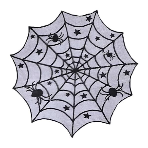 Halloween blonderduk, polyesterfiber edderkoppnett duk