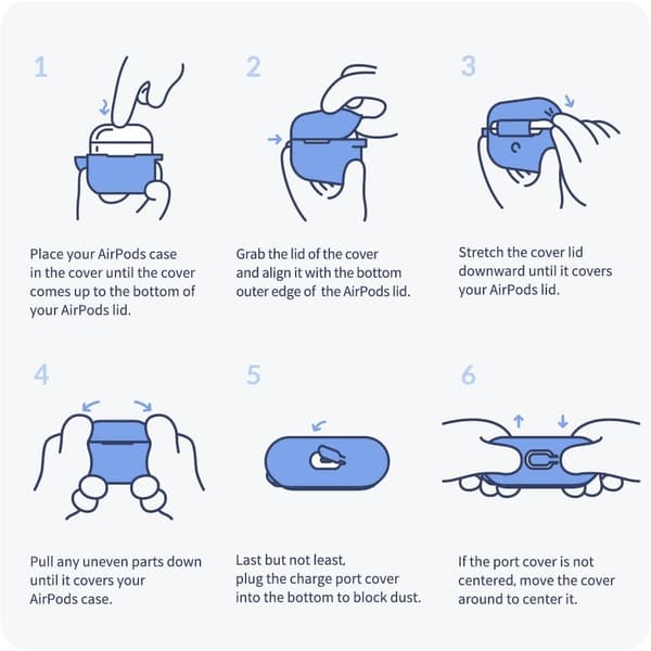 Gule AirPods3-øretelefonetui med æble silikone flydende silikone