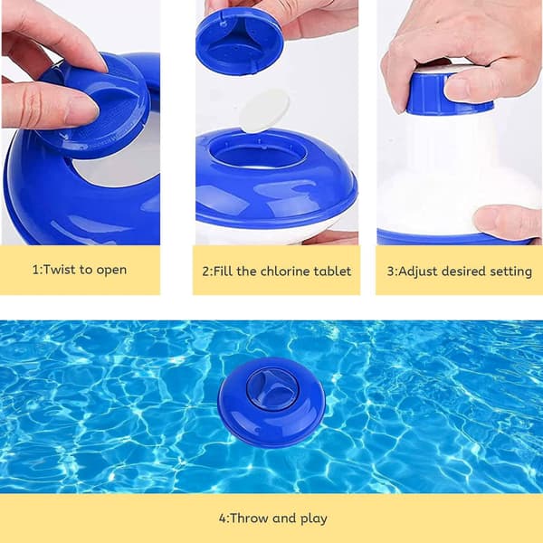 Klor Dispenser, Flydende Pool Dispenser, Automatisk Klor D