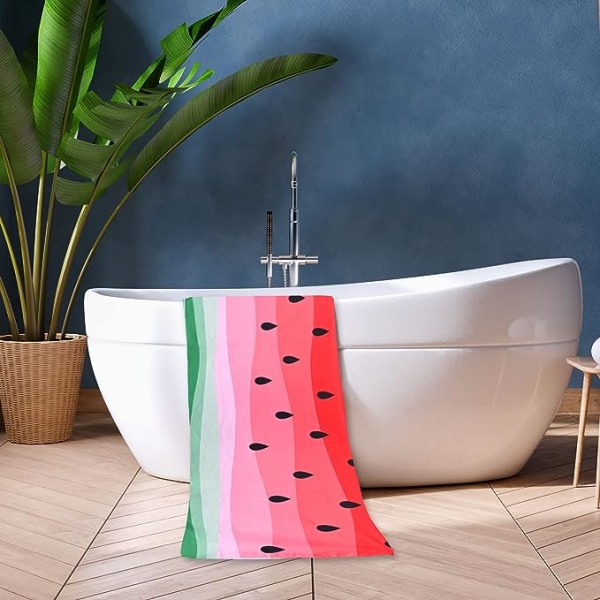 Vattenmelon Strandhandduk Filt, Liten Tunn Lätt Sandfri
