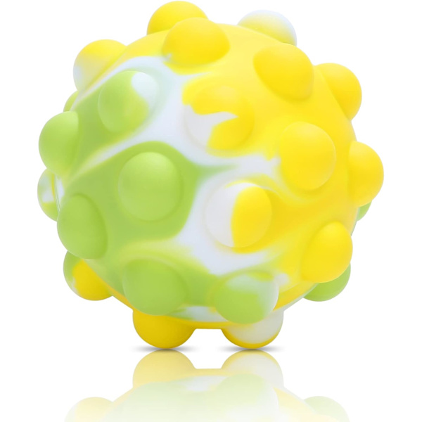 Pop Bubble Sensorisk Fidget Leksak, Squeeze Sensorisk Leksak, Silikon Stre