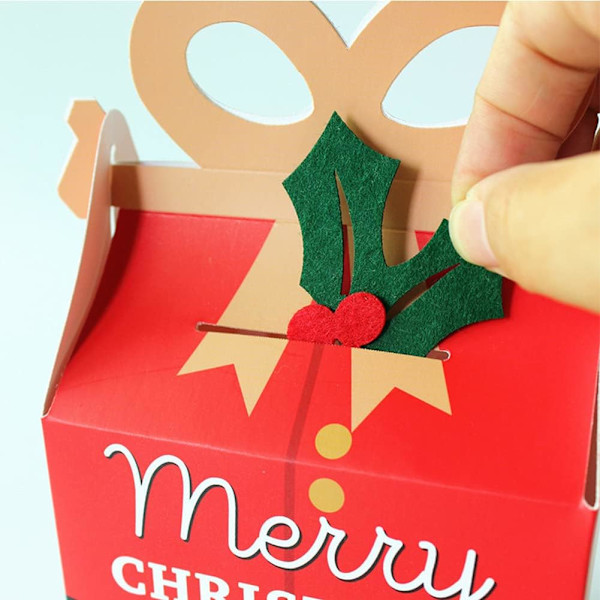 40-pack julklappsaskar i kraftpapper - julklappsaskar i form av godis