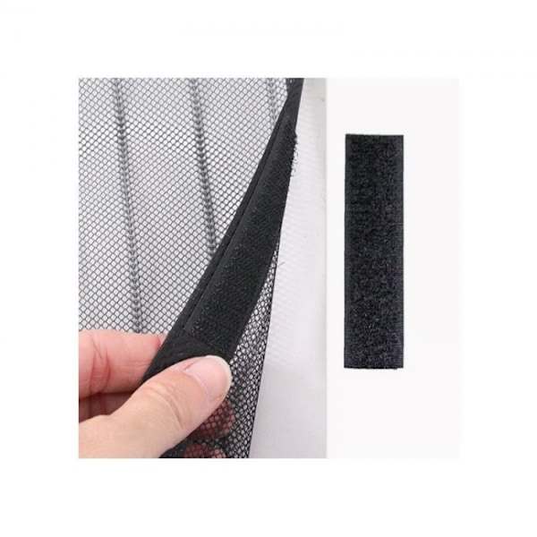 H210xL90 cm Myggnett Magnetisk Gardin for Port