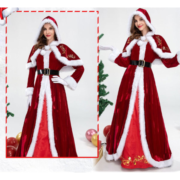 Jultomtens kläder Jultomtens kläder Plus Size, Damstorlek