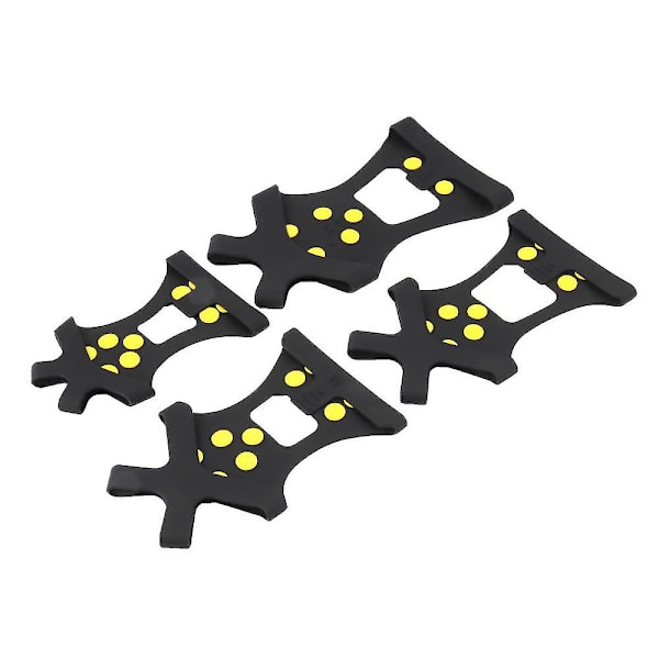 Ice Non-slip Snegreb Crampons Grips Crampons Vinter Klatring Nej