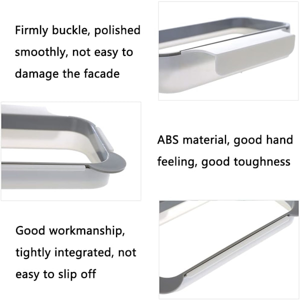 2 stk søppelposeholder, kjøkken søppelposeholder, hengende søppel