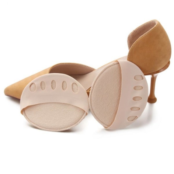 2PCS Honeycomb Forefoot - Skoinlägg - Mjuka tåstrumpor Svart