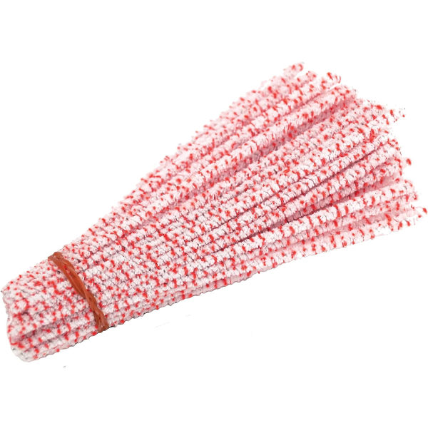 80 stk Chenille Wire Pipe Brushes Set for Crafts and Decoratin