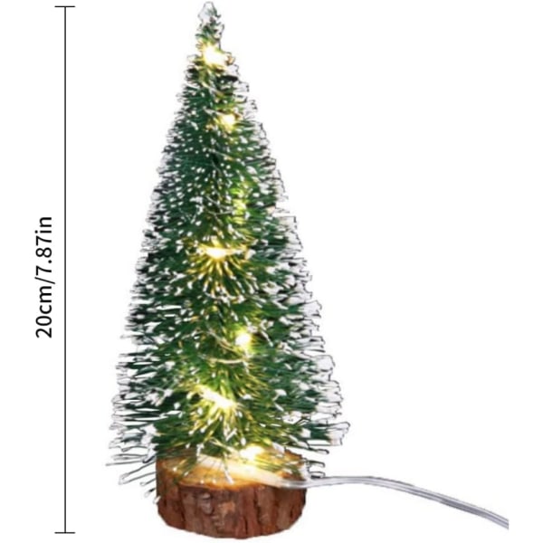 20cm Varm Ljus Juldockor Husdockor Tillbehör, Mini Ch