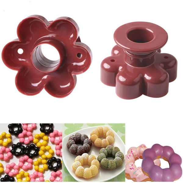 4 st Donutformar Bakformar Bakverk Verktyg