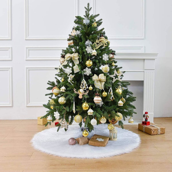 Julgransfilt, Julgransmattor, Ren Vit Plysch C