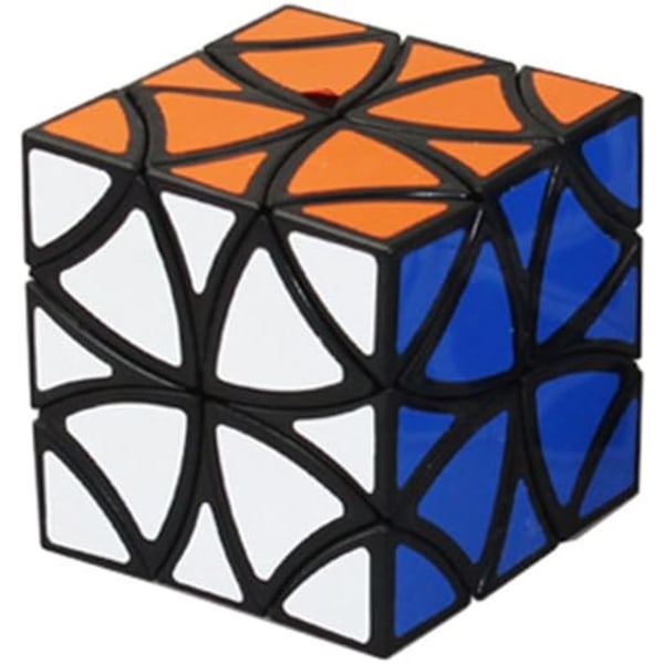 Rubiks terning 12 akse Uregelmæssig Rubiks terning Sort (Blomster Rubiks