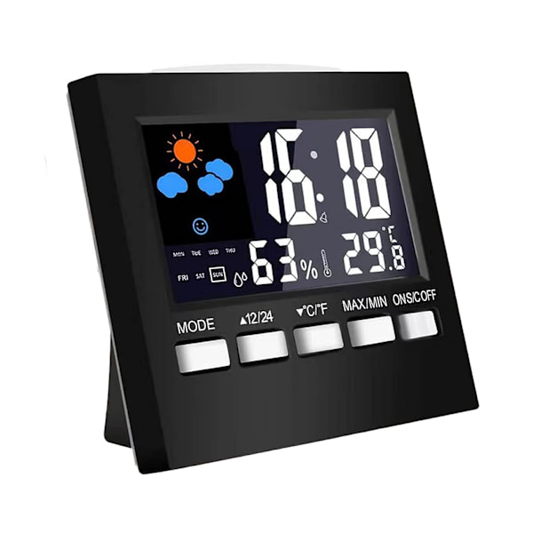 Termometer och hygrometer, inomhus- och utomhus termometer hygrometer