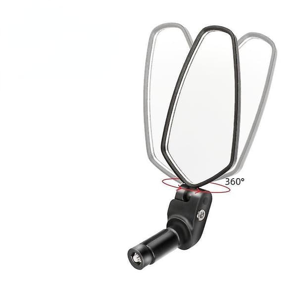 360 justerbart sykkel bakspeil styre ende side refleks