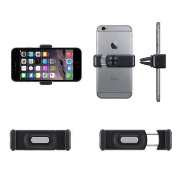 Bilholder MOBILHOLDER til ventilation med 360 ROTATION Sort