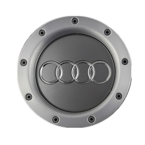 Egnet til Audi hjulnavkapsel, 1-delt sølvgrå, ny TT9 h