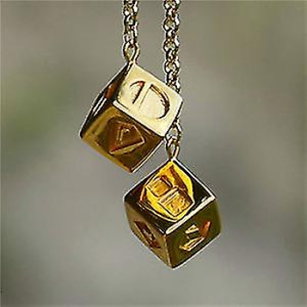 The Last Jedi Han Solo Lucky Dice Prop Guld Färg Smugglare Tärning