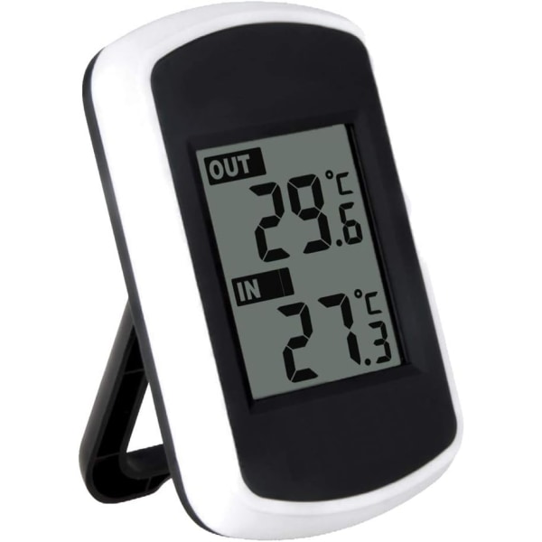 LCD digital trådløs indendørs udendørs termometer temperaturmåling