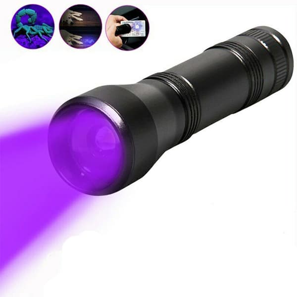 2 kpl UV-taskulamppua Ulkovalaistus Led UV-taskulamppu Zoomable l