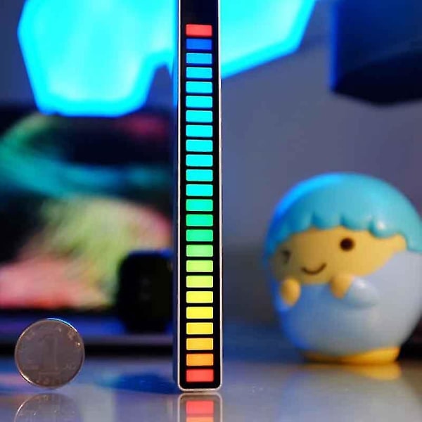 Desktop Rhythm Car Atmosphere RGB Farve Synkronisering Rytme Lys Stemme