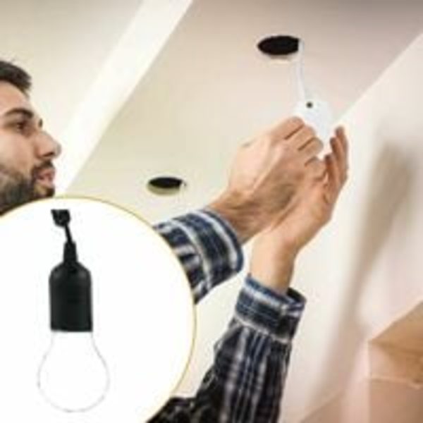 10 st E27 Lamphållare E27 Glödlampa Hållare Renovering Lamphållare, Ljus