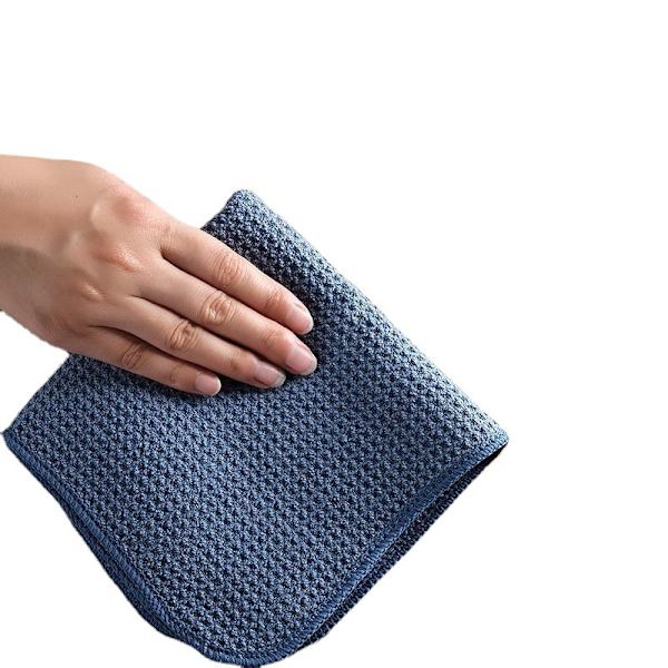10 stk. high-end ultra-fine fiber køkkenhåndklæder - honeycomb stof ra