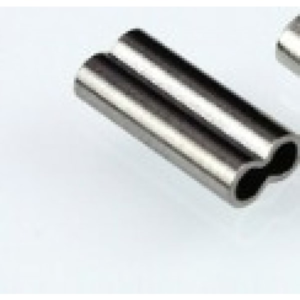 100 st 1,6 mm koppar dubbelpipiga fiskespöhylsor fiske Tu